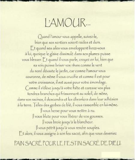 L'AMOUR