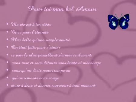 pour toi mon bel amour